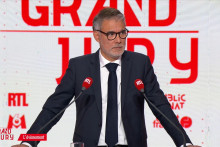 Olivier Faure, premier secrétaire du Parti socilaiste, est l'invité du "Grand Jury" dimanche 25 octobre 2026.