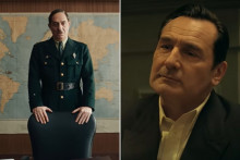 Des images de la bande-annonce du film "La bataille de Gaulle" (à gauche) et de "Moulin" (à droite).
