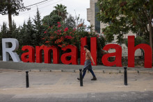 Ramallah, en Palestine (illustration)