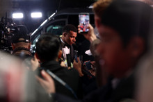 Kylian Mbappé lors de la cérémonie du Ballon d'or à Londres, le 26 octobre 2026.