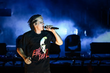 Orelsan en concert aux Francofolies de La Rochelle le 12 juillet 2026.