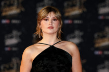 La chanteuse Marine Delplace, lauréate de la Star Academy 2024, au Palais des Festivals de Cannes, le 23 octobre 2026.