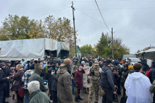 L'opération humanitaire à Olechky, le 30 octobre 2026