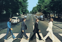 The Beatles - Abbey Road (détail)