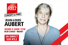 Jean-Louis Aubert en Concert Très Très Privé RTL2 au Blue Cargo à Bidart