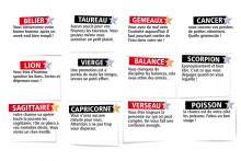 L'horoscope du Double Expresso RTL2 du lundi 8 septembre 2025