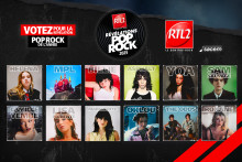 Votez pour la Révélation Pop-Rock RTL2 de l'année 2025