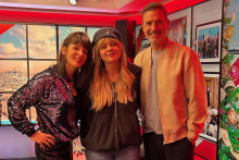Louane dans Le Double Expresso RTL2