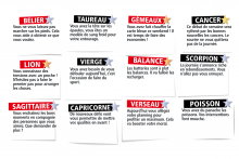L'horoscope du Double Expresso RTL2 du lundi 29 juin 2026