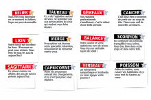 L'horoscope du Double Expresso RTL2 du mercredi 1 juillet 2026