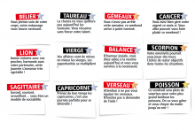 L'horoscope du Double Expresso RTL2 du vendredi 3 juillet 2026