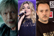 Renaud, Louane et Mickey 3D soutiennent l'équipe de France pendant l'Euro 2016
