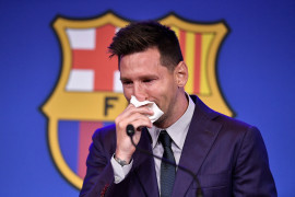 Lionel Messi, en larmes, a fait ses adieux à Barcelone ce dimanche 