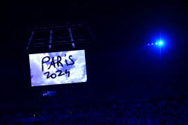 Un clip de présentation des prochains JO de Paris 2024 a été diffusé