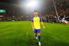 Cristiano Ronaldo avec le club saoudien Al-Nassr