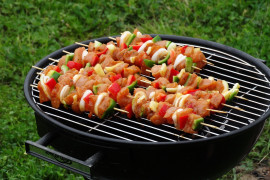 Un barbecue (illustration)