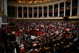 L'hémicycle de l'Assemblée nationale