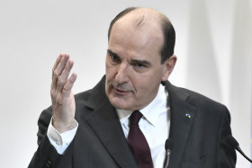 Jean Castex lors du point presse du 25 février 2021 (illustration)