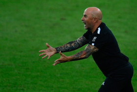 Jorge Sampaoli à Rio de Janeiro le 9 août 2020