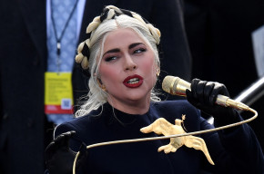 Lady Gaga lors de l'investiture de Joe Biden