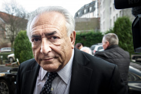 Dominique Strauss-Kahn au tribunal de Lille le 17 février 2015 (archive).