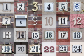 Un calendrier de l'Avent (illustration)