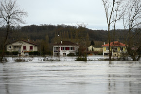 Des inondations dans les Pyrénées-Orientales (illustration)