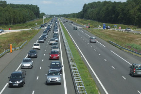 Une autoroute en France (illustration)