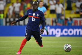 N'Golo Kanté avec les Bleus à Munich le 15 juin 2021