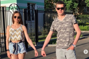 iktoria Pustovitova et Alexander Kudlay sont restés enchaînés pendant 3 mois