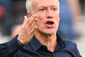 Le sélectionneur de l'équipe de France Didier Deschamps