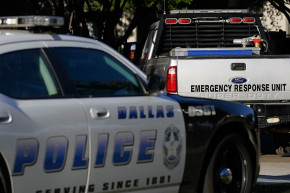 Une voiture de police américaine (illustration).