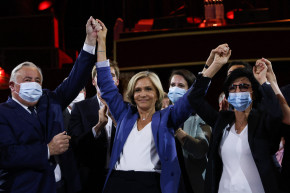 Gérard Larcher, Valérie Pécresse et Rachida Dati, le 24 juin 2021