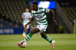 Le défenseur portugais Nuno Mendes, sous les couleurs du Sporting le 15 juillet 2020