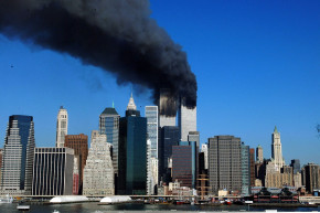 Le World Trade Center, le 11 septembre 2001 à New York