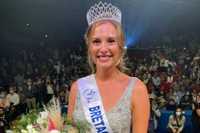 Sarah Conan élue Miss Bretagne, dimanche 19 septembre 2021.