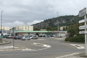 L'entrée de la cité du Dr Ayme à Cavaillon