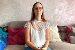 Alexandra, 37 ans, la compagne du caporal-chef Maxime Blasco