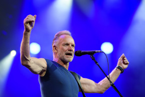Sting en concert en juin 2019 au Montreux Jazz Festival 