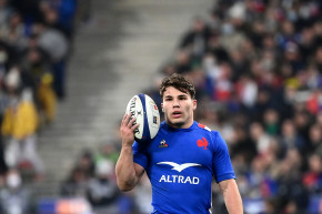 Antoine Dupont avec le XV de France à Saint-Denis le 20 novembre 2021