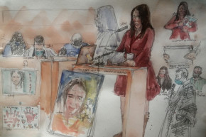 Jennifer Cleyet-Marrel, la mère de Maëlys, au procès de Nordahl Lelandais