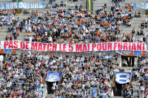 Les tribunes du stade Furiani, le 4 mai 2013