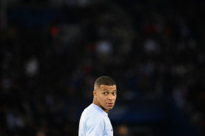 Kylian Mbappé au Parc des Princes le 11 octobre 2022
