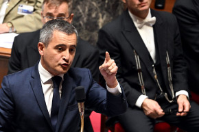 Gérald Darmanin à l'Assemblée nationale le 25 octobre 2022