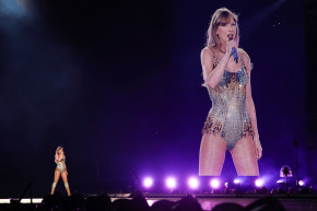 Taylor Swift sur la scène de son Eras Tour
