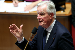 Le Premier ministre, Michel Barnier, à l'Assemblée Nationale, le 15 octobre 2024.