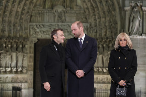 Le prince William était présent sans sa femme à la cérémonie de réouverture de Notre-Dame de Paris