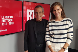 Thierry Ardisson et Ophélie Meunier