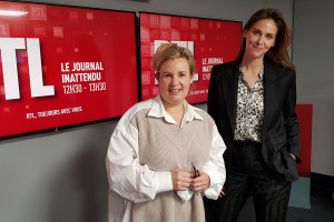 Hélène Darroze et Ophélie Meunier, le 23 janvier 2021 à RTL