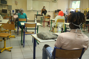 Des lycéens dans une classe (illustration)